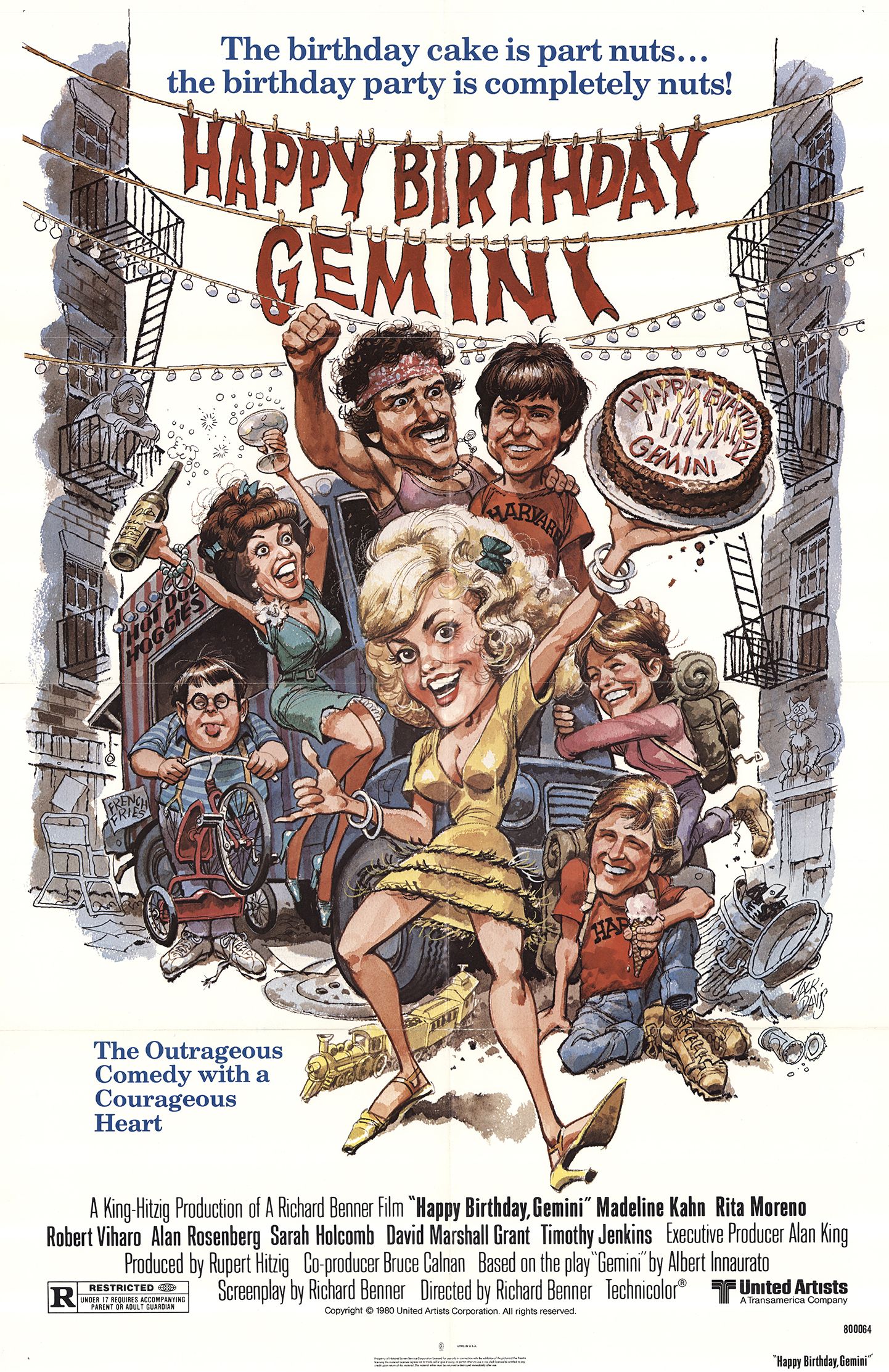 Happy Birthday, Gemini (1980) starring Madeline Kahn on DVD on DVD