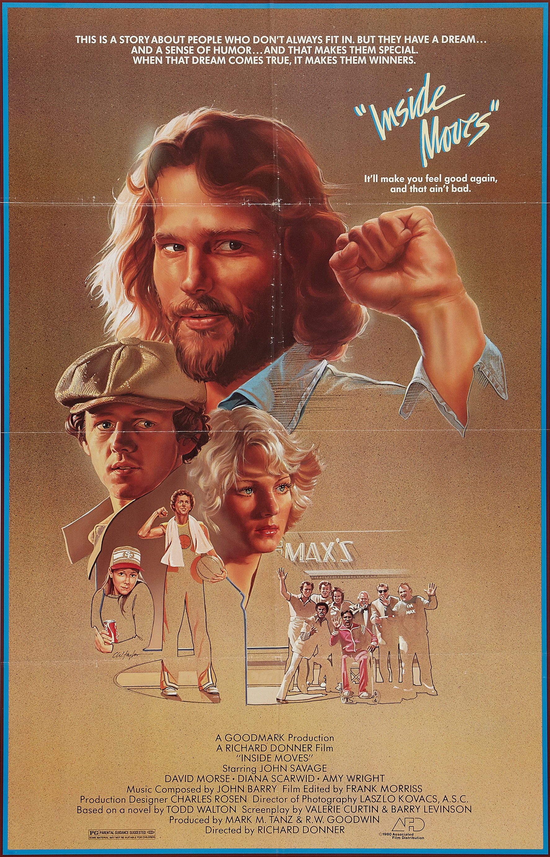 Inside Moves (1980) starring John Savage on DVD on DVD