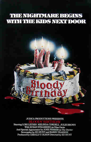 Bloody Birthday (1981) starring Lori Lethin on DVD on DVD