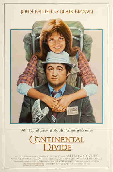 Continental Divide (1981) starring John Belushi on DVD on DVD