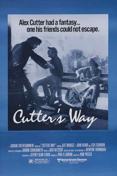 Cutter's Way (1981) starring Jeff Bridges on DVD on DVD