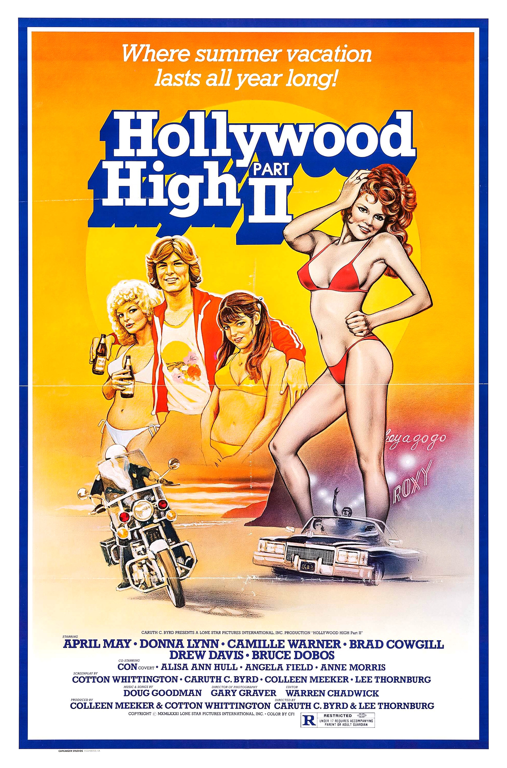 Hollywood High Part II (1981) starring Nicole Scent on DVD on DVD