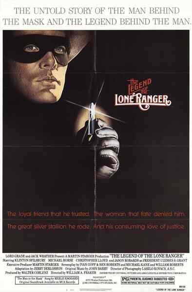 The Legend of the Lone Ranger (1981) starring Klinton Spilsbury on DVD on DVD