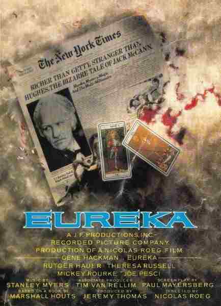 Eureka (1983) starring Gene Hackman on DVD on DVD