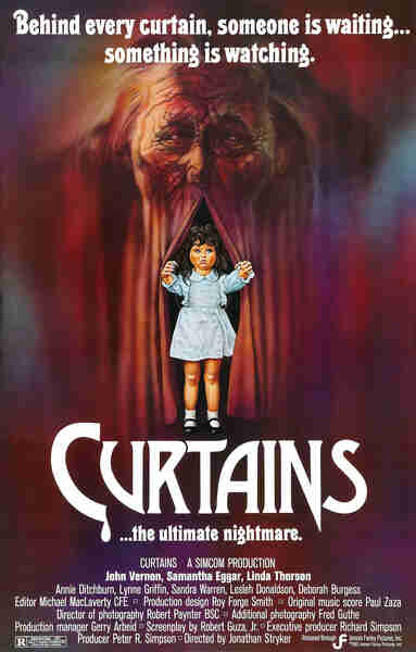 Curtains (1983) starring John Vernon on DVD on DVD