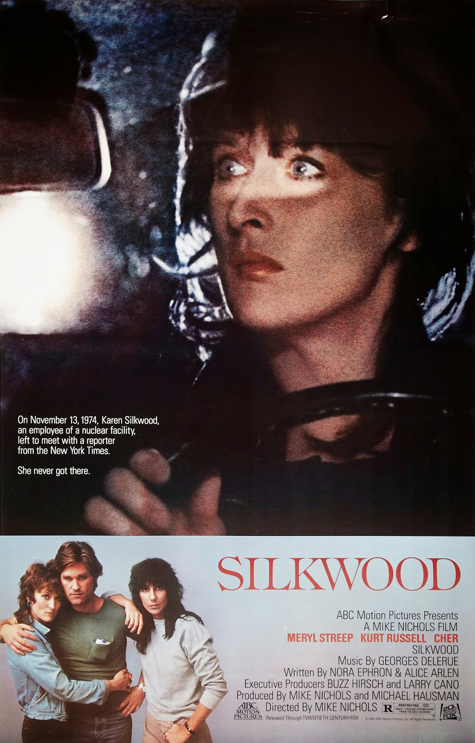 Silkwood (1983) starring Meryl Streep on DVD on DVD