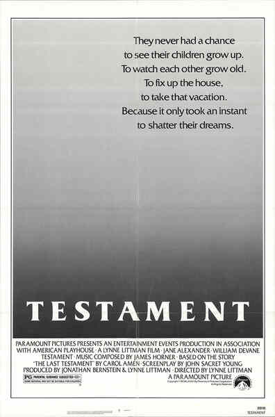 Testament (1983) starring Jane Alexander on DVD on DVD