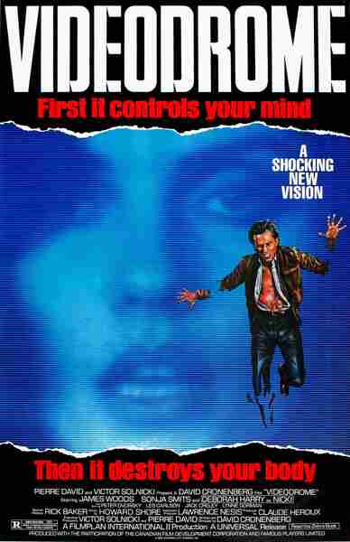Videodrome (1983) starring James Woods on DVD on DVD
