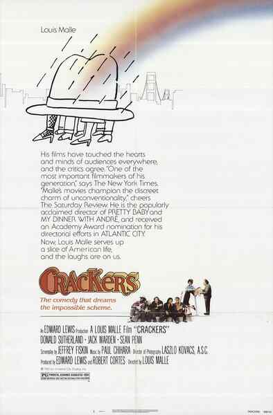 Crackers (1984) starring Donald Sutherland on DVD on DVD