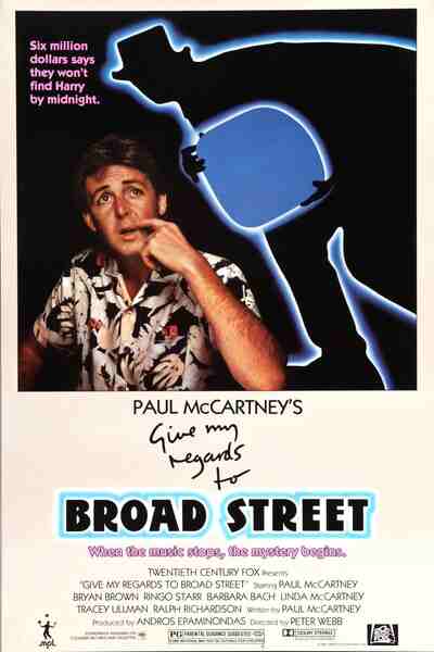 Give My Regards to Broad Street (1984) starring John Burgess on DVD on DVD