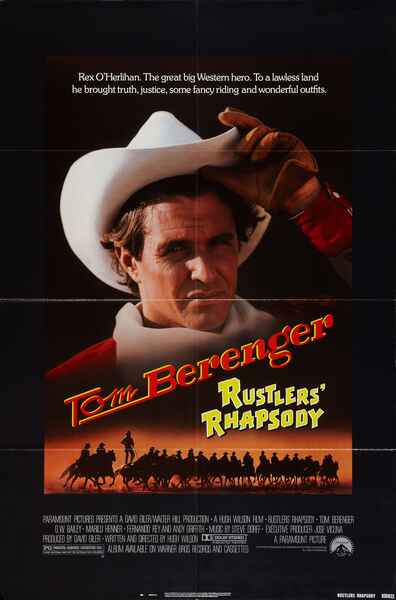 Rustlers' Rhapsody (1985) starring Tom Berenger on DVD on DVD