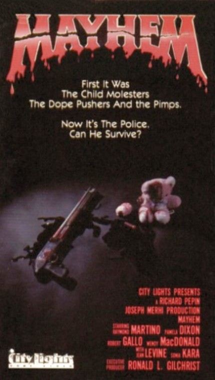 Mayhem (1986) starring Raymond Martino on DVD on DVD