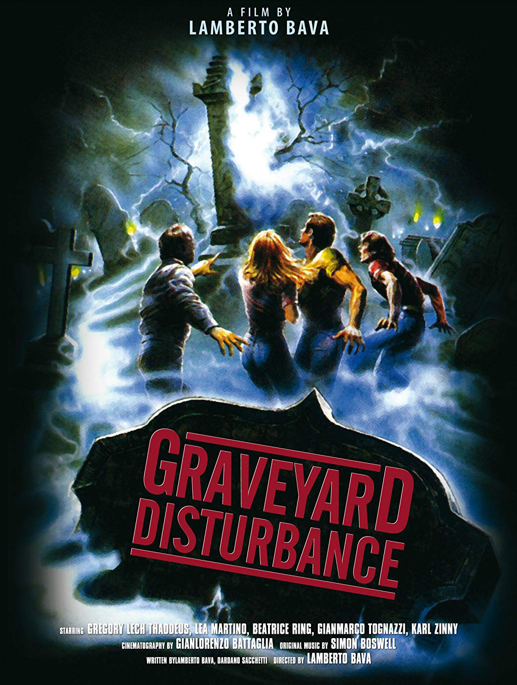 Graveyard Disturbance (1988) starring Gregory Lech Thaddeus on DVD on DVD