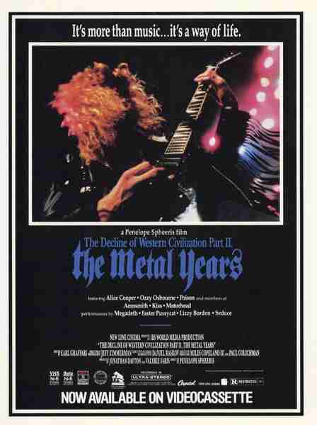 The Decline of Western Civilization Part II: The Metal Years (1988) starring Steven Tyler on DVD on DVD