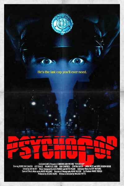 Psycho Cop (1989) starring Robert R. Shafer on DVD on DVD