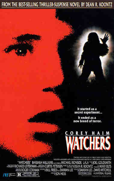 Watchers (1988) starring Michael Ironside on DVD on DVD
