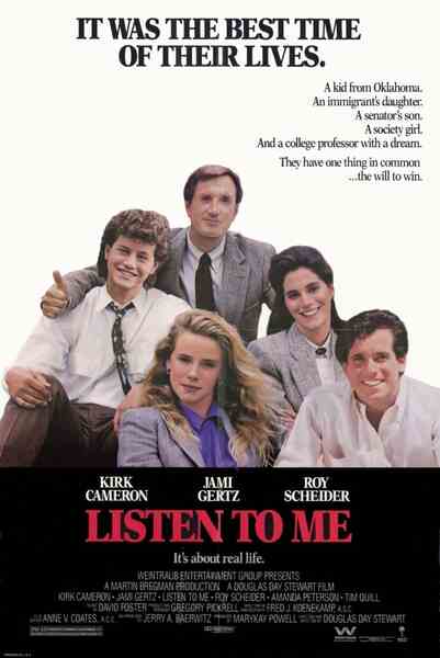 Listen to Me (1989) starring Kirk Cameron on DVD on DVD