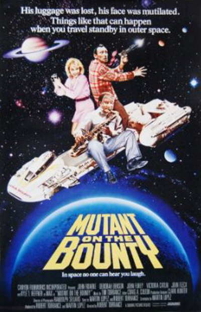 Mutant on the Bounty (1989) starring Kyle T. Heffner on DVD on DVD