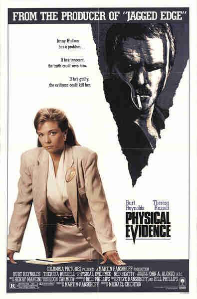 Physical Evidence (1989) starring Burt Reynolds on DVD on DVD