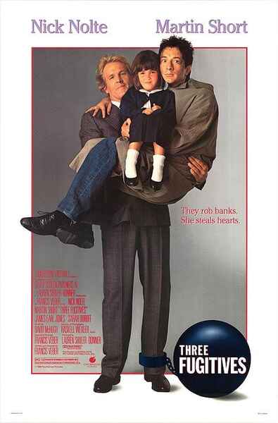 Three Fugitives (1989) starring Nick Nolte on DVD on DVD