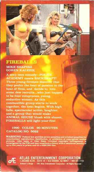 Fireballs (1989) starring Goran Kalezic on DVD on DVD