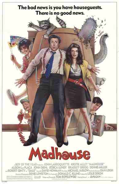 Madhouse (1990) starring John Larroquette on DVD on DVD