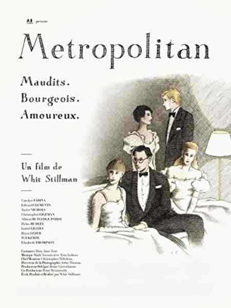 Metropolitan (1990) starring Carolyn Farina on DVD on DVD