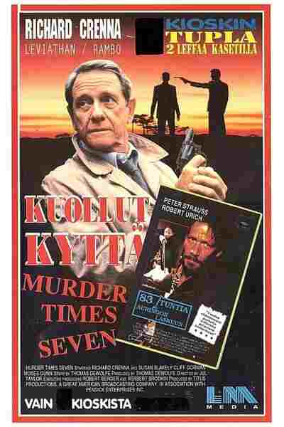 Murder Times Seven (1990) starring Richard Crenna on DVD on DVD