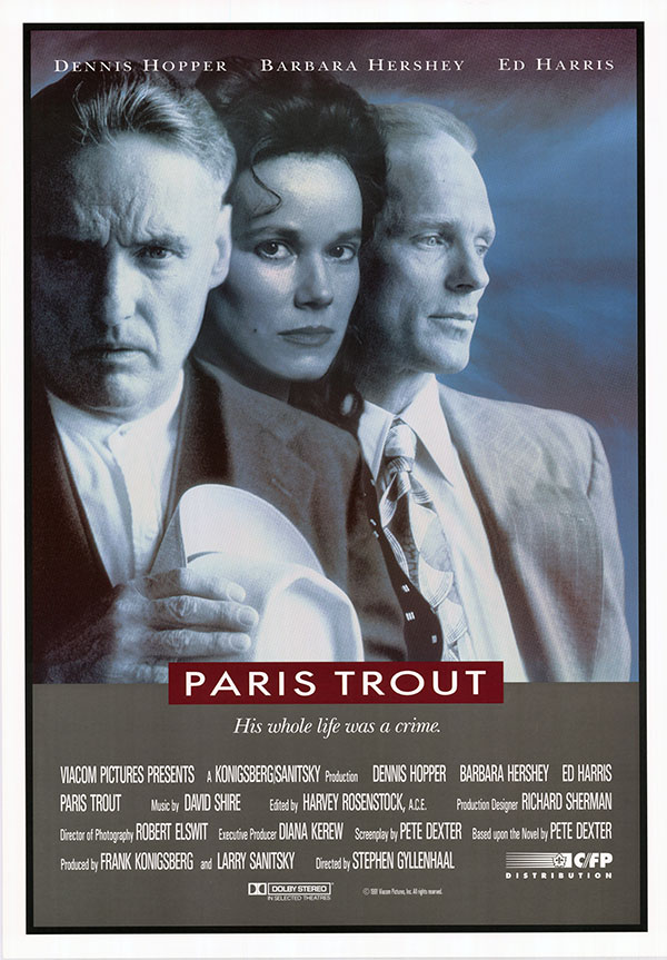 Paris Trout (1991) starring Dennis Hopper on DVD on DVD