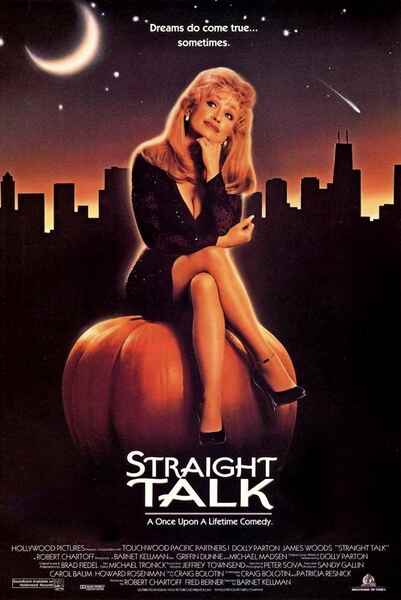 Straight Talk (1992) starring Dolly Parton on DVD on DVD