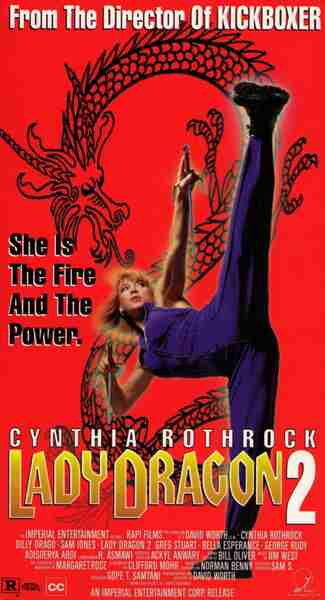 Lady Dragon 2 (1993) starring Cynthia Rothrock on DVD on DVD