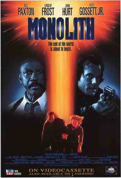 Monolith (1993) starring Bill Paxton on DVD on DVD