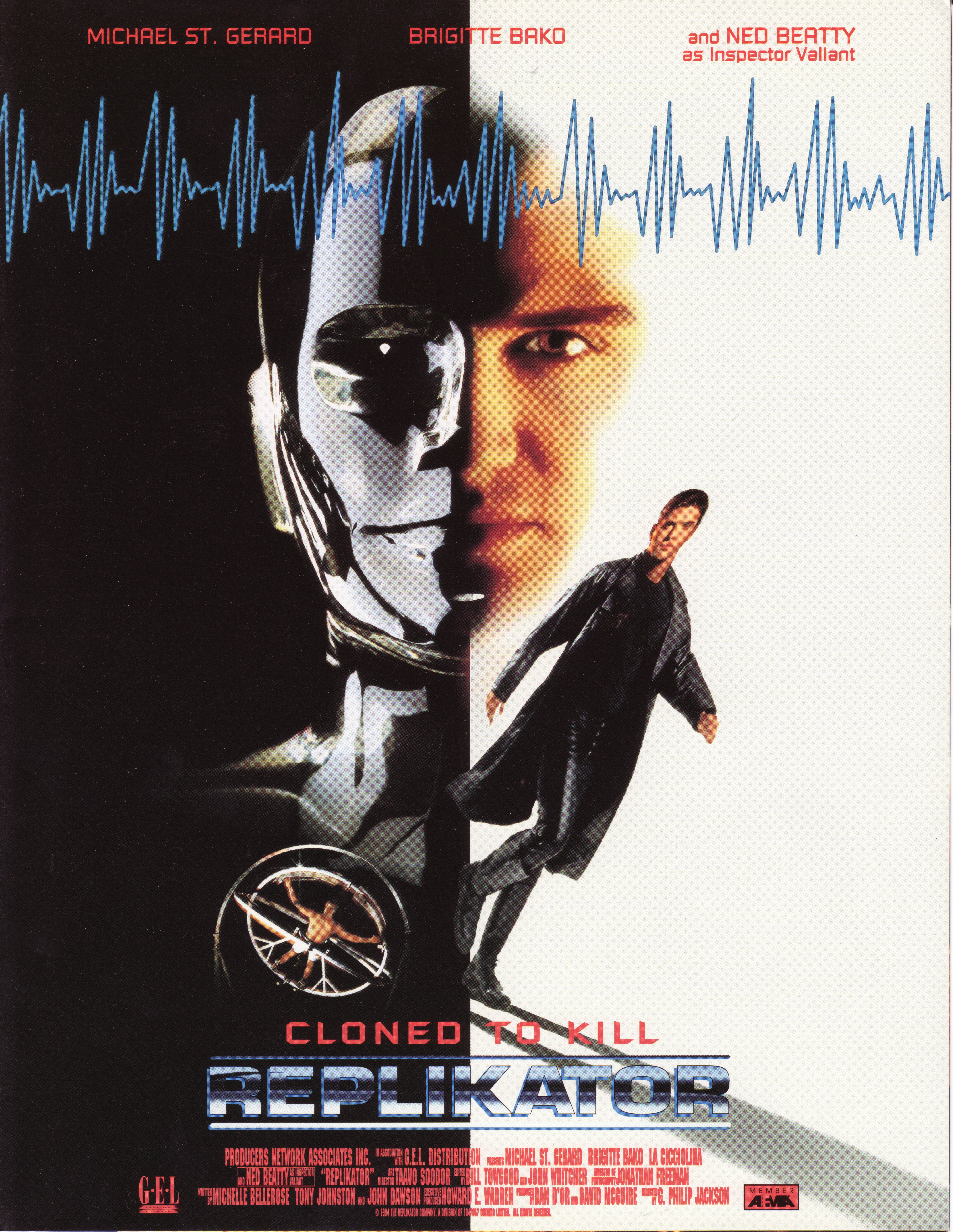 Replikator (1994) starring Michael St. Gerard on DVD on DVD