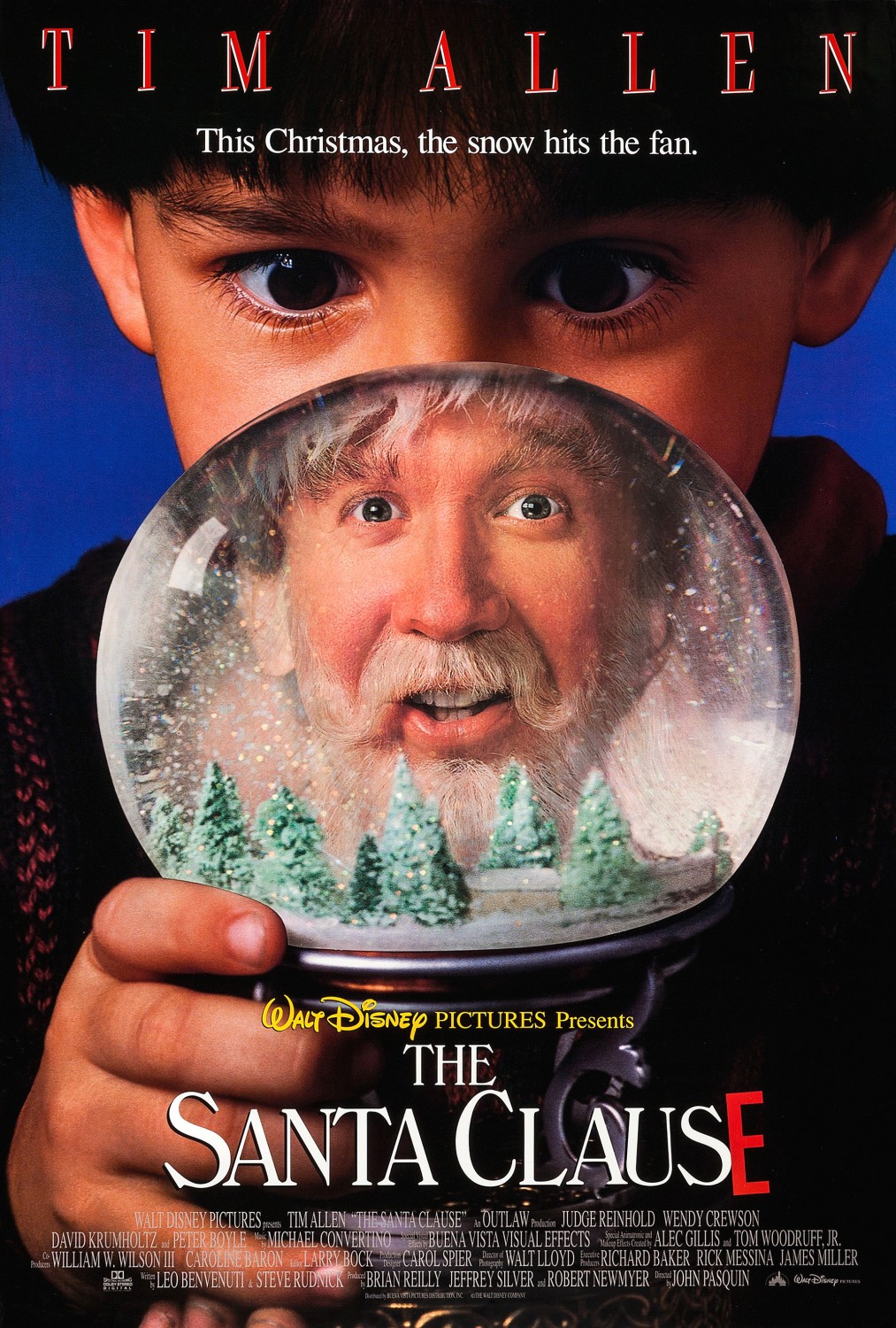 The Santa Clause (1994) starring Tim Allen on DVD on DVD