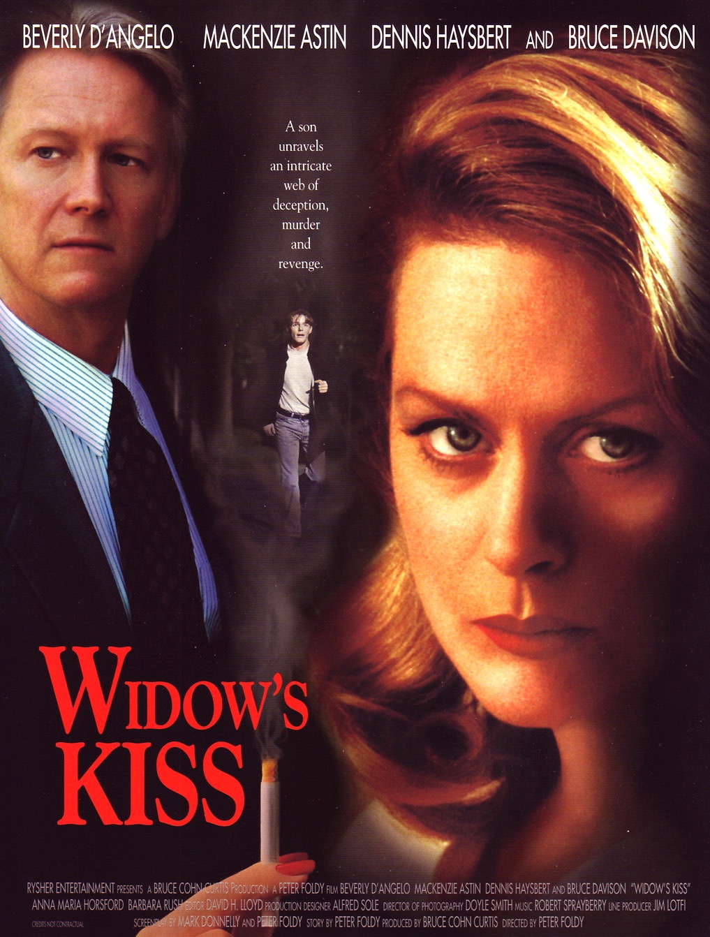 Widow's Kiss (1996) starring Beverly D'Angelo on DVD on DVD