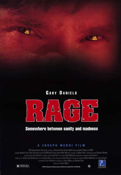 Rage (1995) starring Gary Daniels on DVD on DVD