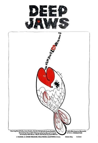 Deep Jaws (1976) starring Sandy Carey on DVD on DVD