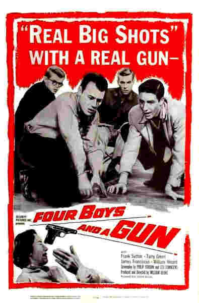 Four Boys and a Gun (1957) starring Frank Sutton on DVD on DVD