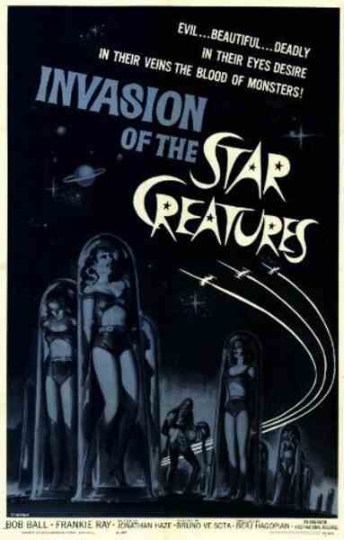 Invasion of the Star Creatures (1962) starring Robert Ball on DVD on DVD