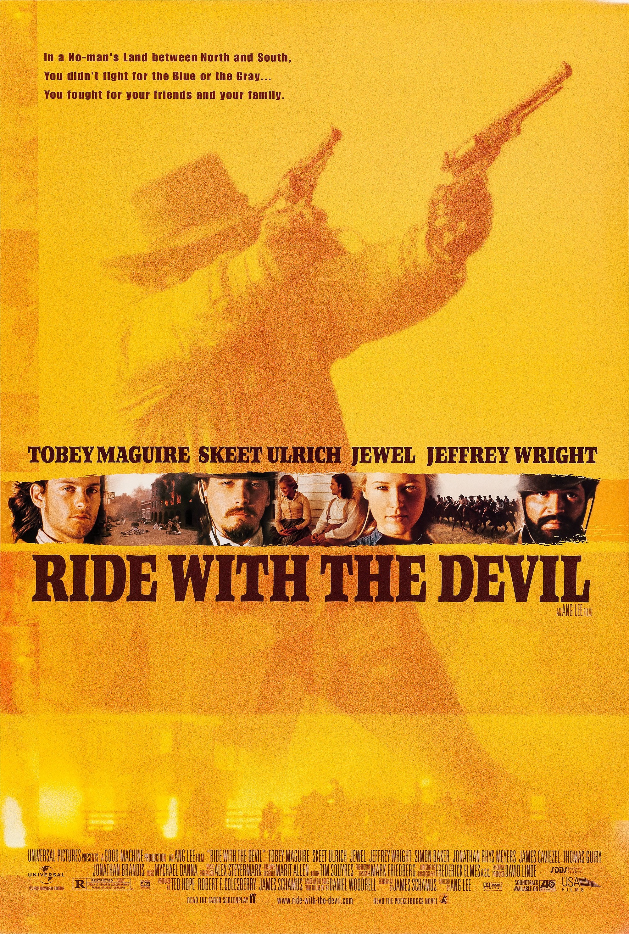 Ride with the Devil (1999) starring Tobey Maguire on DVD on DVD