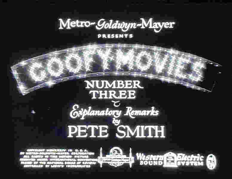 Goofy Movies Number Three (1934) starring Pete Smith on DVD on DVD
