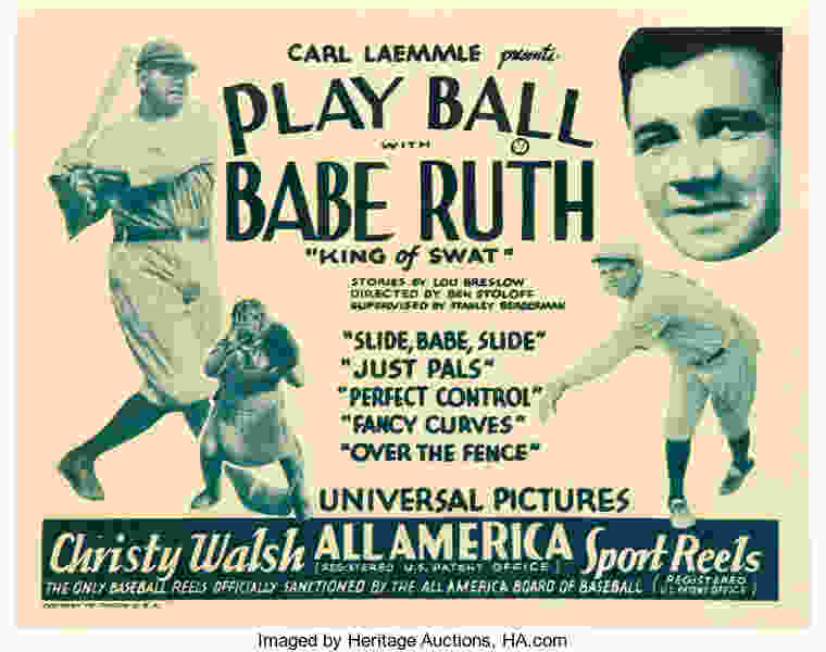 Slide, Babe, Slide (1932) starring Babe Ruth on DVD on DVD