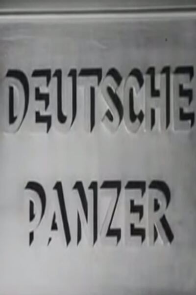 Deutsche Panzer (1940) with English Subtitles on DVD on DVD