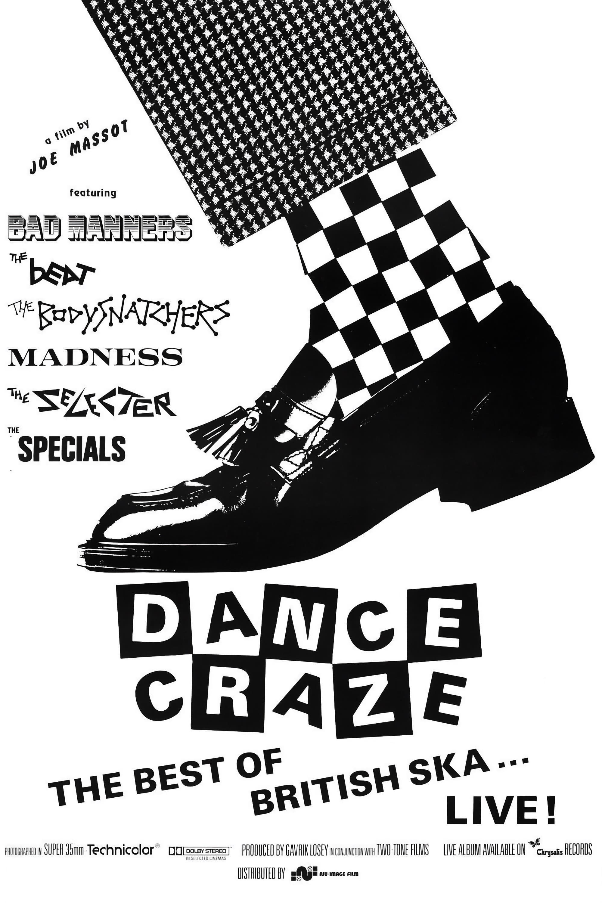 Dance Craze (1981) starring The Beat on DVD on DVD