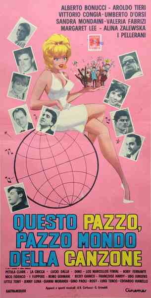 Questo pazzo, pazzo mondo della canzone (1965) with English Subtitles on DVD on DVD