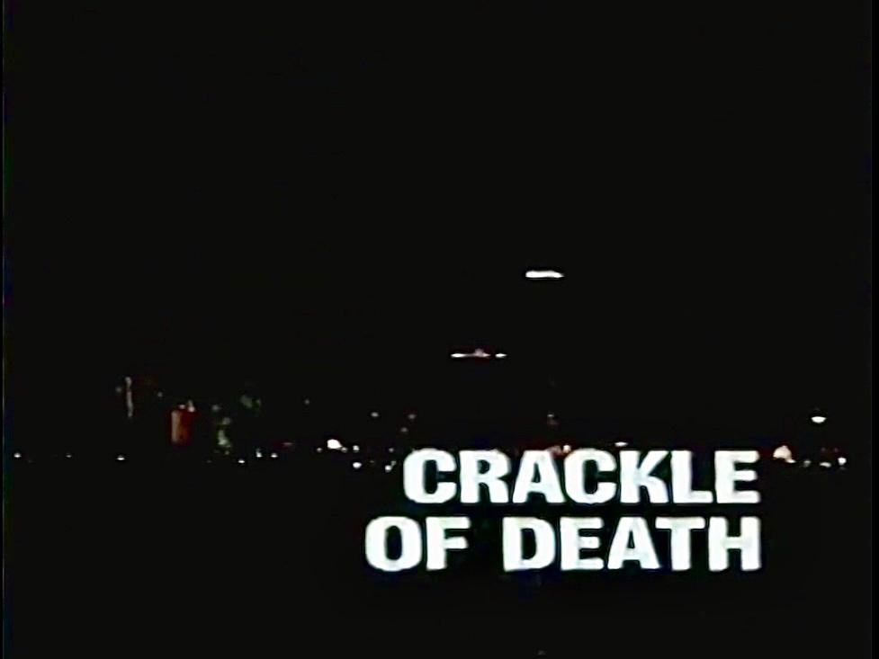 Crackle of Death (1974) starring Darren McGavin on DVD on DVD