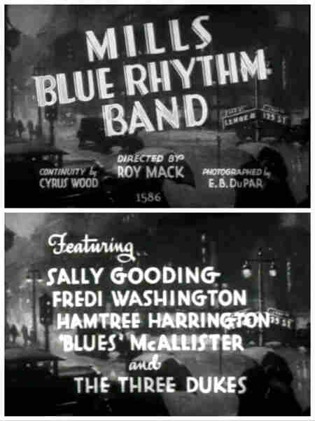 Mills Blue Rhythm Band (1934) starring Mills Blue Rhythm Band on DVD on DVD