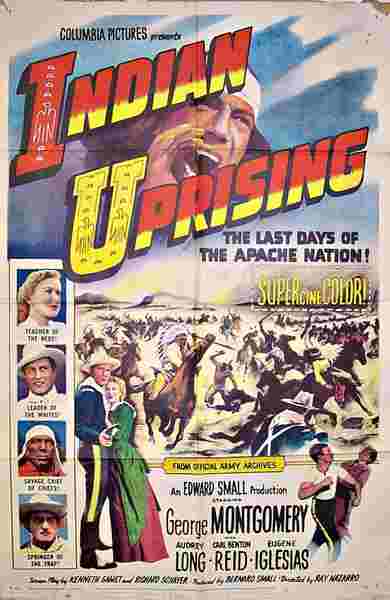 Indian Uprising (1952) starring George Montgomery on DVD on DVD