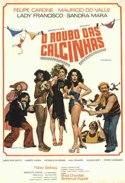 O Roubo das Calcinhas (1975) with English Subtitles on DVD on DVD