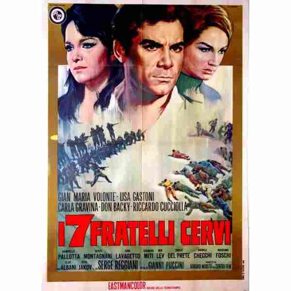 The Seven Cervi Brothers (1968) with English Subtitles on DVD on DVD